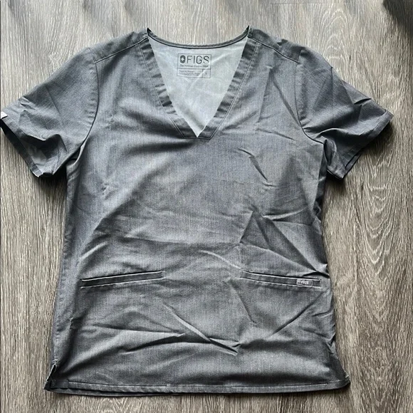 Figs Charcoal Scrub Set - Picture 2 of 5